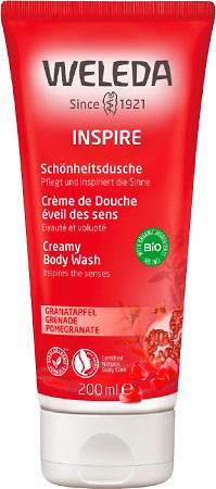Weleda Pomegranate Creamy Body Wash regenerating shower cream
