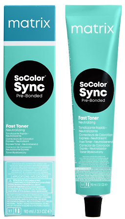 Matrix SoColor Sync Pre-Bonded Fast Toner fast neutralizing toner