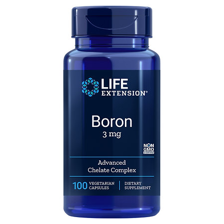 Life Extension Boron Nahrungsergänzungsmittel mit Bor