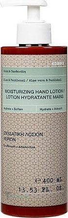 Korres Aloe & Panthenol Moisturising Hand Lotion hydratačný krém na ruky