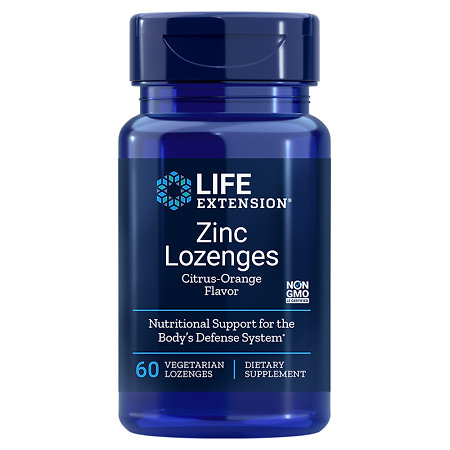 Life Extension Zinc Lozenges Doplnok stravy s obsahom zinku