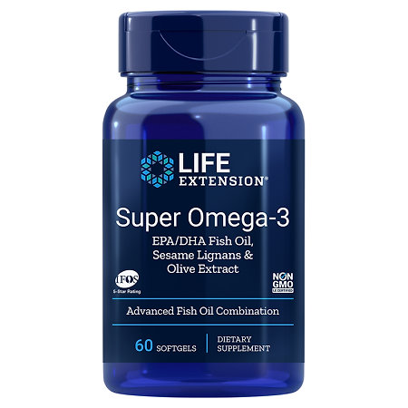Life Extension Super Omega-3 EPA/DHA Fish Oil Nahrungsergänzungsmittel mit Omega-3