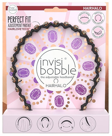 Invisibobble British Royal Hairhalo nastaviteľná čelenka do vlasov