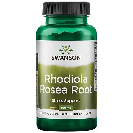 Swanson Rhodiola Rosea Root Doplnok stravy s obsahom Rhodiola rosea