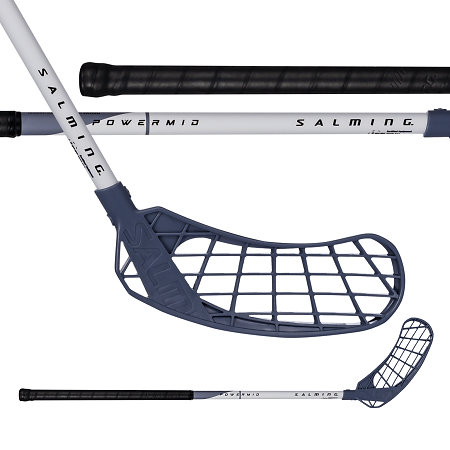 Salming Quest2 PowerMid White/Purple Floorball stick