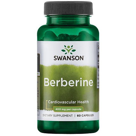 Swanson Berberine Nahrungsergänzungsmittel mit Berberin