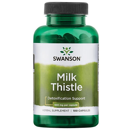 Swanson Full Spectrum Milk Thistle Nahrungsergänzungsmittel mit Mariendistel