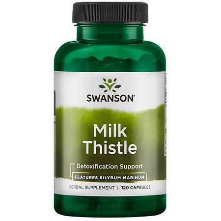 Swanson Full Spectrum Milk Thistle Nahrungsergänzungsmittel mit Mariendistel