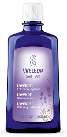 Weleda Lavender Relaxing Bath Milk levandulová zklidňujicí koupel