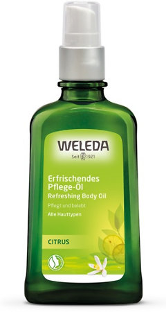 Weleda Citrus Refreshing Body Oil citrusový pěsticí olej s mandlovým olejem