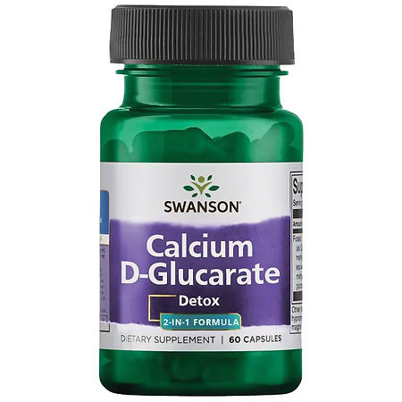 Swanson Calcium D-Glucarate Nahrungsergänzungsmittel mit Calcium