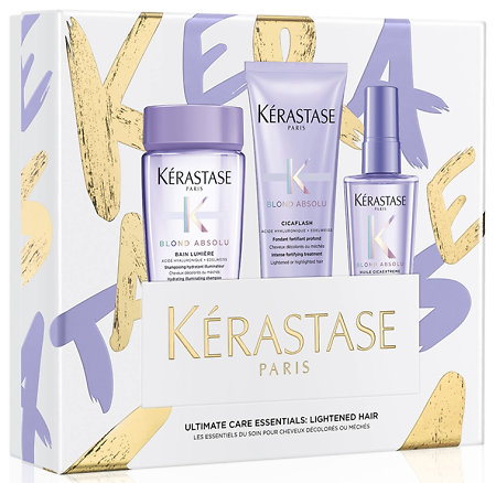 Kérastase Blond Absolu Travel Gift Set darčeková cestovná sada pre blond vlasy
