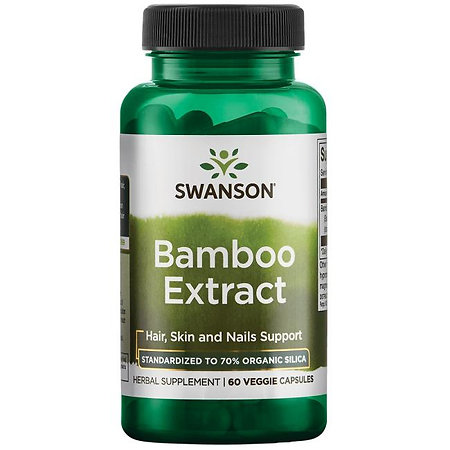 Swanson Bamboo Extract Nahrungsergänzungsmittel mit Bambus-Extrakt
