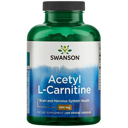 Swanson Acetyl L-Carnitine Doplněk stravy s L-carnitinem