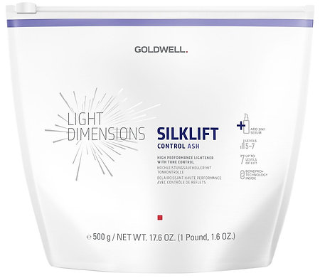 Goldwell LightDimensions SilkLift Control Ash Lightener zesvětlovač s kontrolou tónu pro tmavé základy