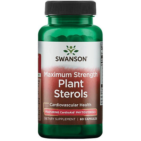 Swanson Maximum Strength Plant Sterols CardioAid Doplnok stravy s fytosterolmi