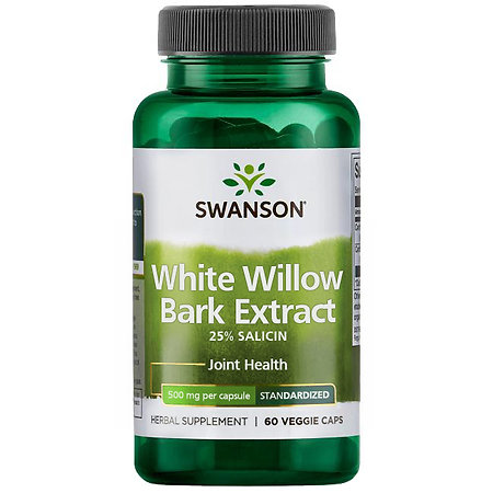 Swanson Maximum Power White Willow Bark Doplněk stravy s extraktem z kůry bílé vrby