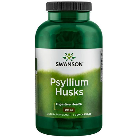Swanson Psyllium Husks Nahrungsergänzungsmittel mit Psyllium