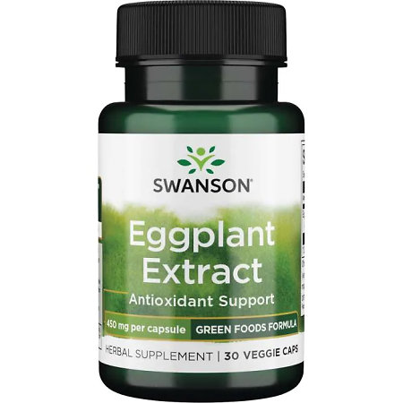 Swanson Eggplant Extract 20:1 Doplněk stravy s extraktem z lilku