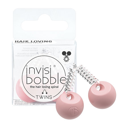 Invisibobble Twins spiralförmiges Haarband mit Kugeln
