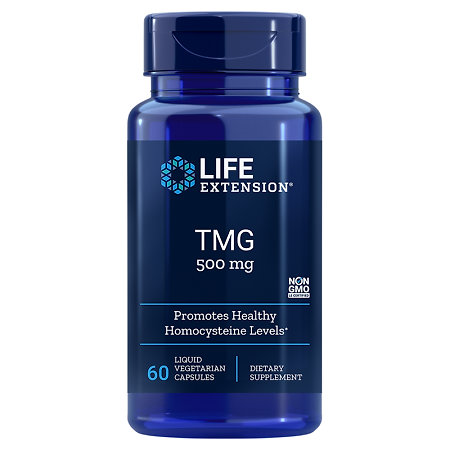 Life Extension TMG Nahrungsergänzungsmittel mit Trimethylglycin