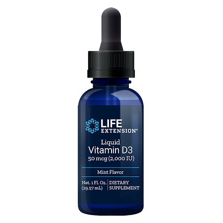 Life Extension Liquid Vitamin D3 Nahrungsergänzungsmittel mit Vitamin D3