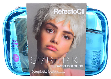 RefectoCil Basic Colours Starter Kit základná sada na farbenie mihalníc a obočia