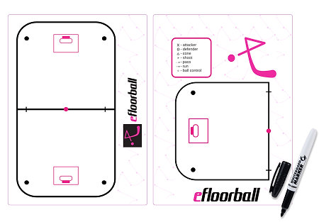 Necy FLOORBALL PITCH 3.0 Florbalová trénerská tabule