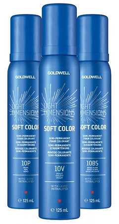 Goldwell LightDimensions Soft Color Foam Toner semi-permanentný penový toner pre blond vlasy