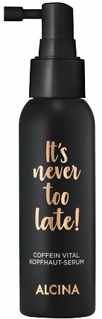 Alcina It's Never Too Late Coffein Vital Scalp Serum caffeine scalp serum