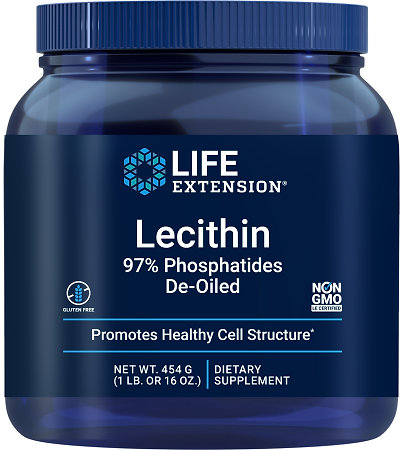 Life Extension Lecithin Nahrungsergänzungsmittel mit Lecithin