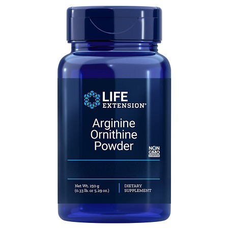 Life Extension Arginine Ornithine Powder Doplněk stravy s argininem