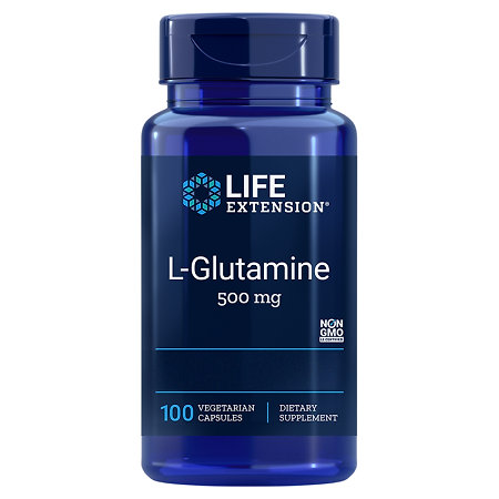 Life Extension L-Glutamine Doplněk stravy s L-glutaminem