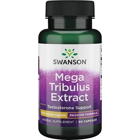 Swanson Mega Tribulus Extract Doplněk stravy s obsahem Tribulus Terrestris