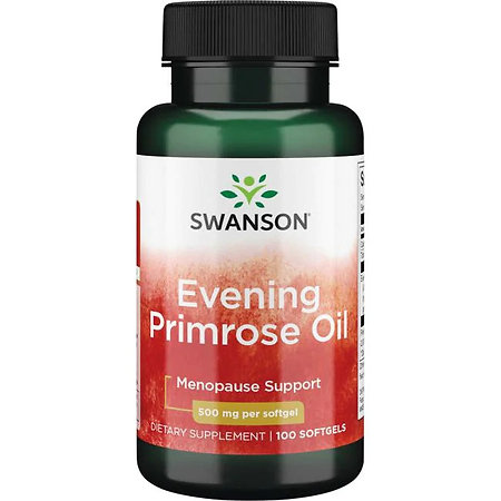 Swanson Evening Primrose Oil Doplněk stravy s pupalkovým olejem