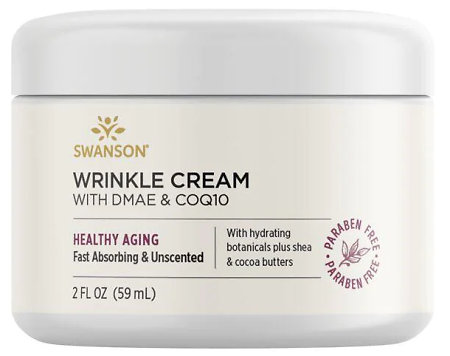 Swanson Wrinkle Cream With DMAE & CoQ10 krém proti vráskám
