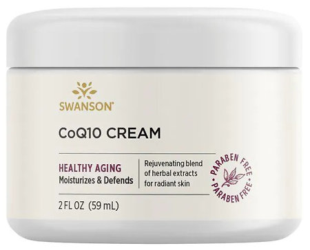 Swanson CoQ10 Cream hydratační pleťový krém