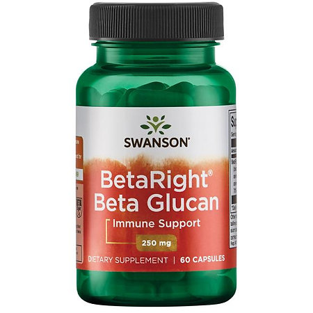 Swanson BetaRight Beta Glucans Doplněk stravy s obsahem beta glukanů