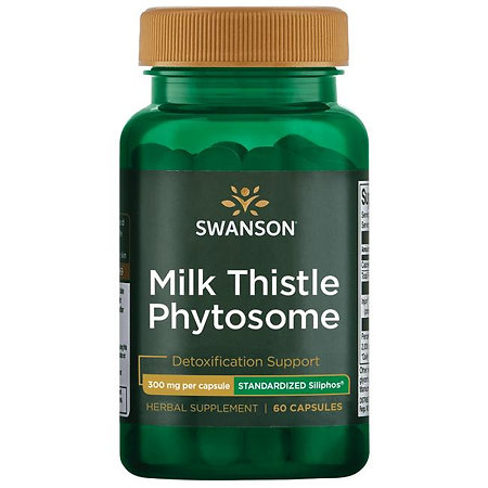 Swanson Milk Thistle Phytosome Extrakt z ostropestřce mariánského