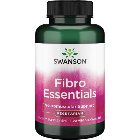 Swanson Fibro Essentials B vitamíny, hořčík, trimethylglycin a další