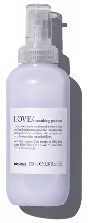 Davines Essential Haircare Love Smoothing Perfector Glättendes thermoaktives Serum für krauses Haar
