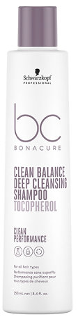 Schwarzkopf Professional Bonacure Clean Balance Deep Cleansing Shampoo hĺbkovo čistiaci šampón