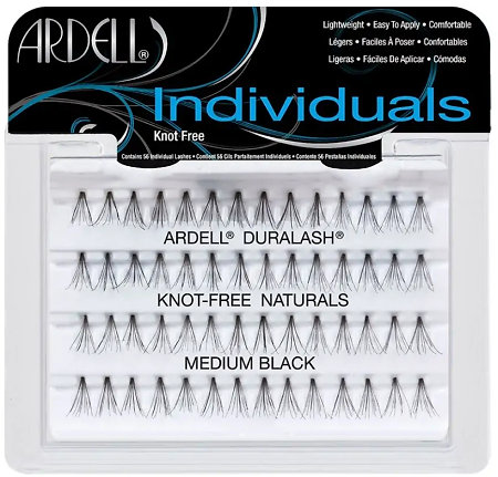 Ardell Duralash Knot-Free Naturals Medium Black trsové přírodní řasy medium