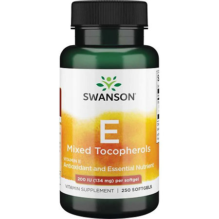 Swanson Vitamin E Mixed Tocopherols Nahrungsergänzungsmittel mit Vitamin E