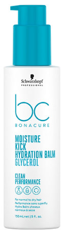 Schwarzkopf Professional Bonacure Moisture Kick Hydration Balm bezoplachový hydratačný balzam
