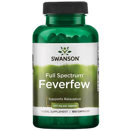 Swanson Feverfew Výživový doplnok s rimbabou obyčajnou