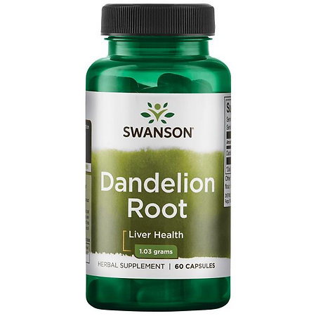 Swanson Dandelion Root Doplněk stravy s kořenem pampelišky