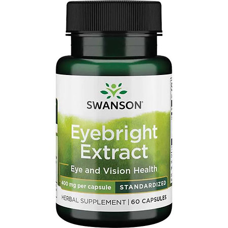 Swanson Eyebright Extract Nahrungsergänzungsmittel mit Euphrasia officinalis