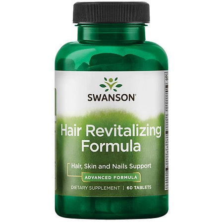 Swanson Hair Revitalizing Formula Doplnok stravy pre podporu vlasov, pokožky a nechtov