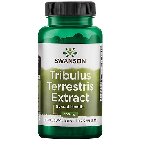 Swanson Tribulus Terrestris Extract Doplněk stravy s obsahem Tribulus Terrestris
